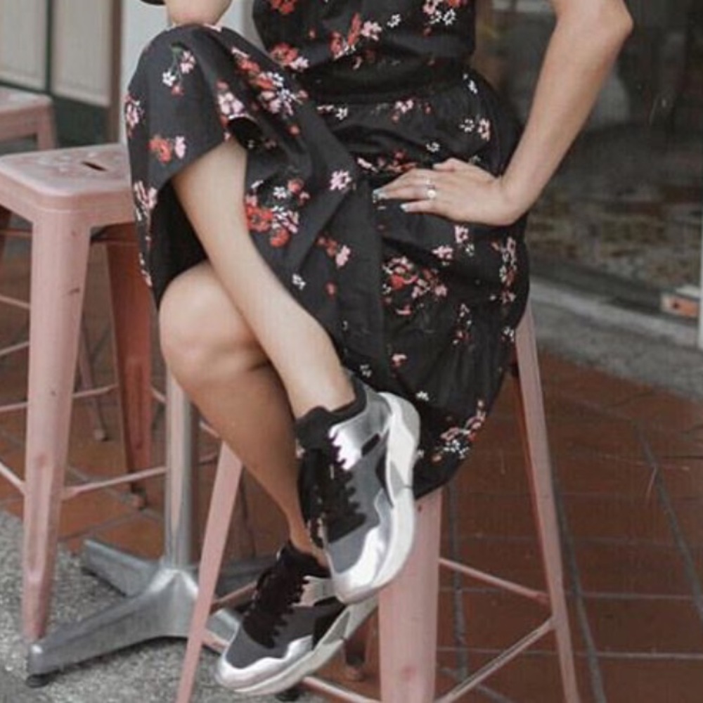 DOLCE VITA Leather Platform Sneakers - Picture 3 of 6